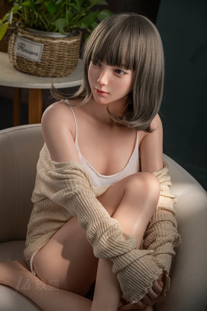 151cm (4ft11) Bカップ リアル シリコン ラブドール Opalite ヘッド #109